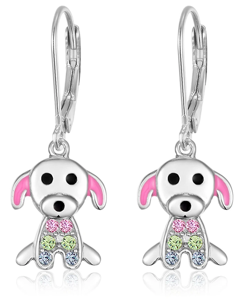 Chanteur Kids Dog Hypoallergenic Earrings for Girls with Leverbacks