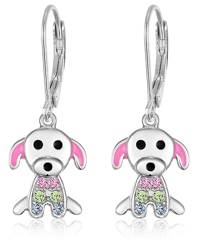 Chanteur Kids Dog Hypoallergenic Earrings for Girls with Leverbacks