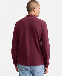 Sun + Stone Men's Long-Sleeve Pocket Polo, Macy's Exclusive