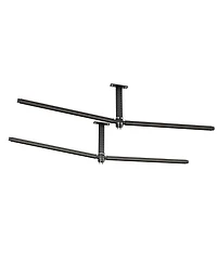 Sevorley Kayak Ceiling Storage Rack for 2 Kayaks, Overhead Steel Garage Hanger with Foam Arms, 250 lb Capacity