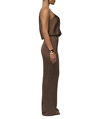 Jluxlabel Women's Resort Metallic Maxi Skirt