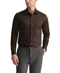 Van Heusen Men's Wrinkle Stretch Square Cuff Dress Shirt