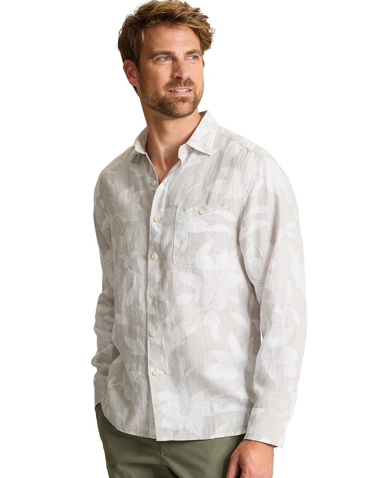 Tommy Bahama Men's Reverse-Print Woven Shirt
