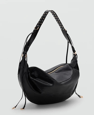 Mango Women's Oval Shoulder Bag