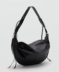 Mango Women's Oval Shoulder Bag