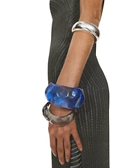 Mango Women's Set Of 3 Mixed-Texture Bracelets