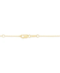 Macy's Lab-Grown Diamond Necklace (2 ct. t.w.) in 14k Yellow Gold
