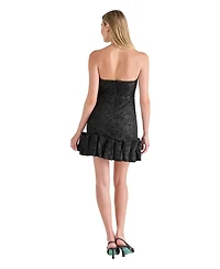 Betsey Johnson Juniors' Strapless Dress