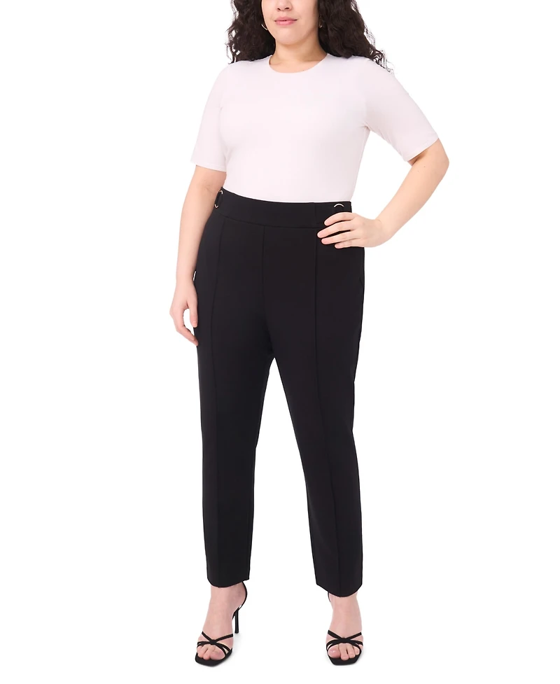 Vince Camuto Plus Slim-Leg Ankle Pants