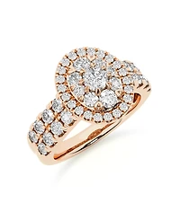 Macy's Diamond (2 ct. t.w.) Ring 14k White Gold