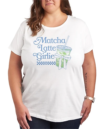 Hybrid Apparel Plus Short-Sleeve GraphicMatcha Latte Girlie Tee