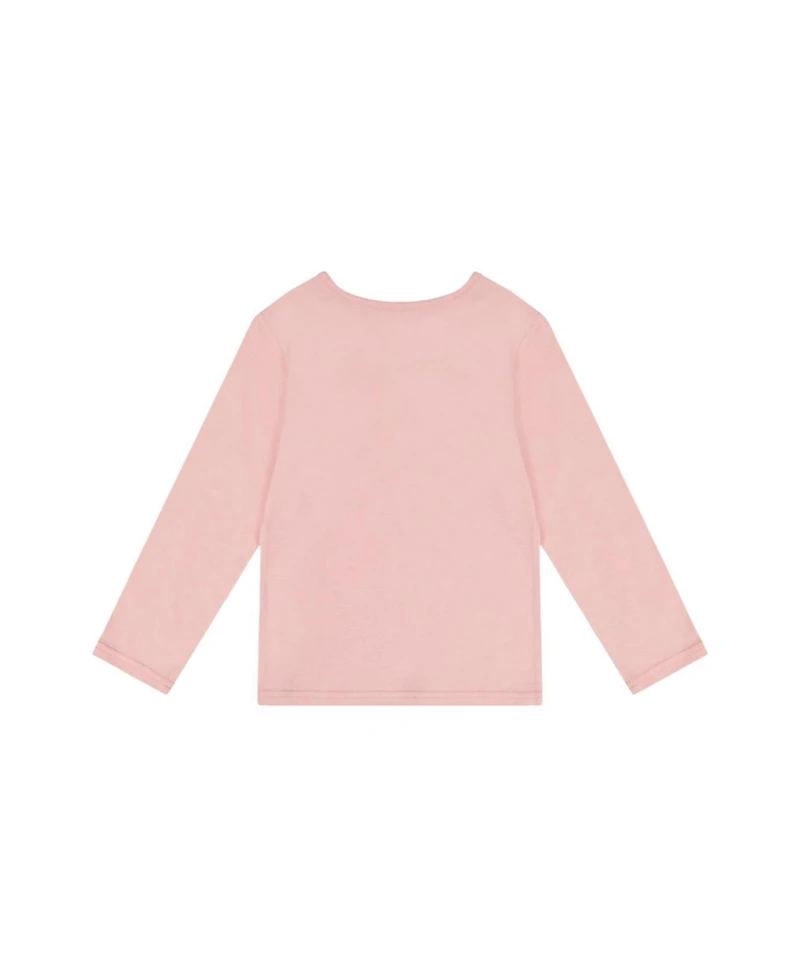 Deux par Little and Big Girl (6 -12)Long Sleeve Organic Cotton T-Shirt