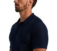 Cubavera Men's Stripe Short-Sleeve Shirt