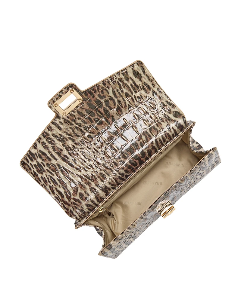 Brahmin Genie Melbourne Leather Small Crossbody Handbag
