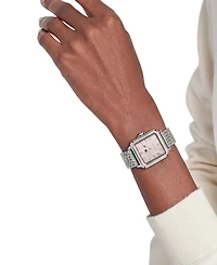 Tommy Hilfiger Women's Quartz Silver-Tone Stainless Steel Bracelet Watch 22.5mm
