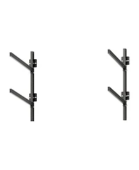 Sevorley 2-Kayak Wall-Mounted Storage Rack, Adjustable Heavy-Duty Steel Stand, 200 lb Capacity