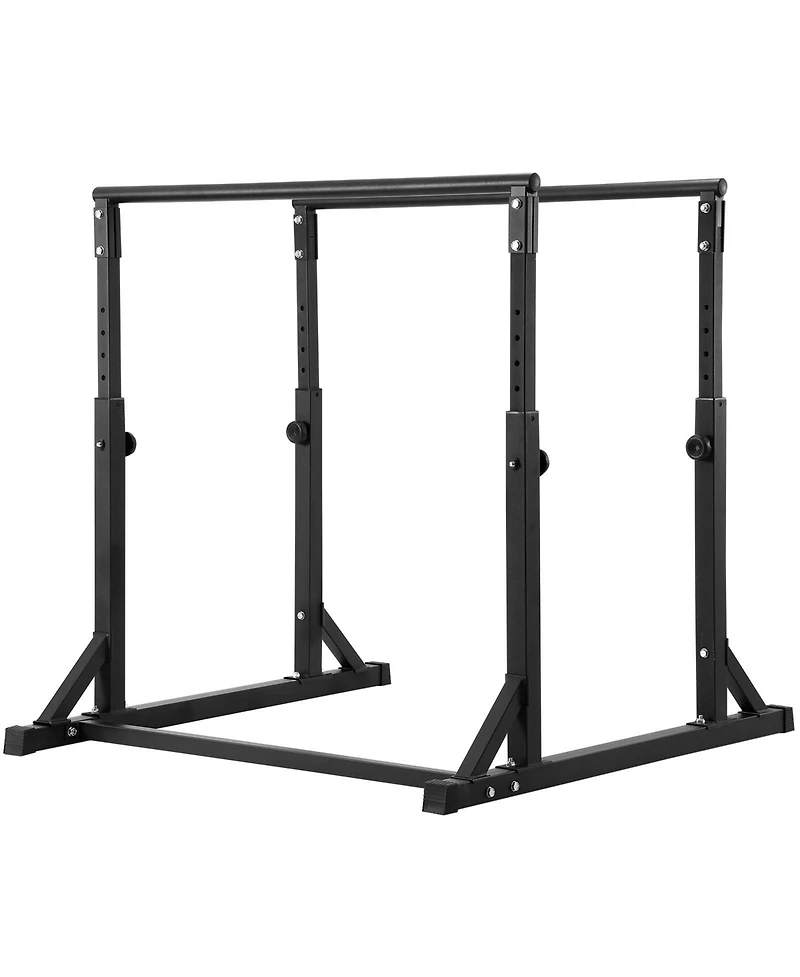 Sevorley Heavy Duty Dip Bar Station, 800 lbs Capacity Adjustable Parallel Bars for Home Gym