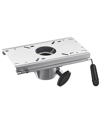 Sevorley Sliding Boat Seat Pedestal Base for 2-7/8 in Post, Aluminum