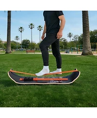 Sevorley Wooden Wobble Balance Board Trainer for Core Workouts, 441 lb Capacity