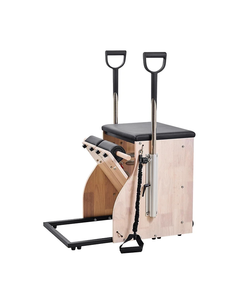 Sevorley Pilates Chair, Split-Pedal Combo Chair with Handles for Home Gym Studio