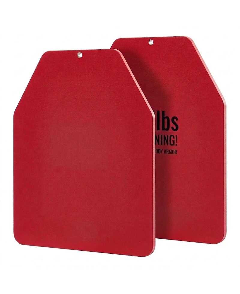 Sevorley 8.75 lb Weight Vest Plates, Pair of Contoured Steel Weighted Plates