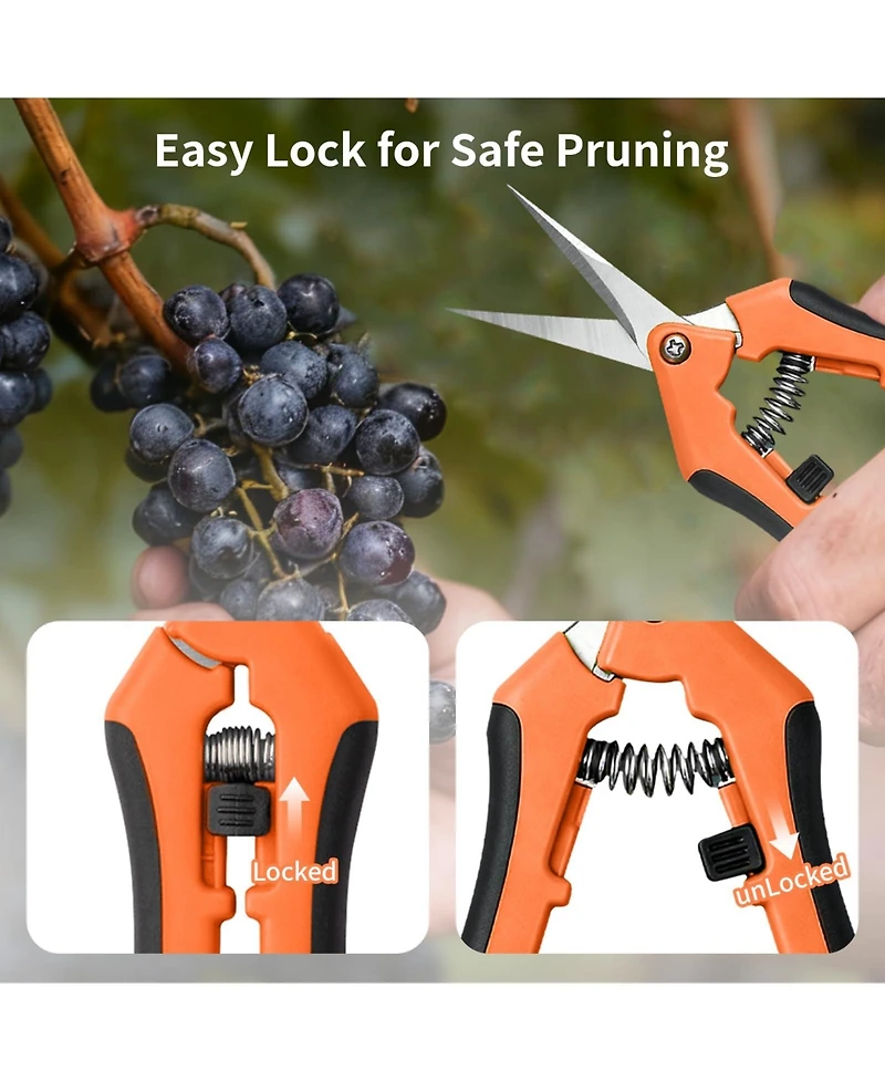 Xdovet Garden Pruning Shears Stainless Steel Tools