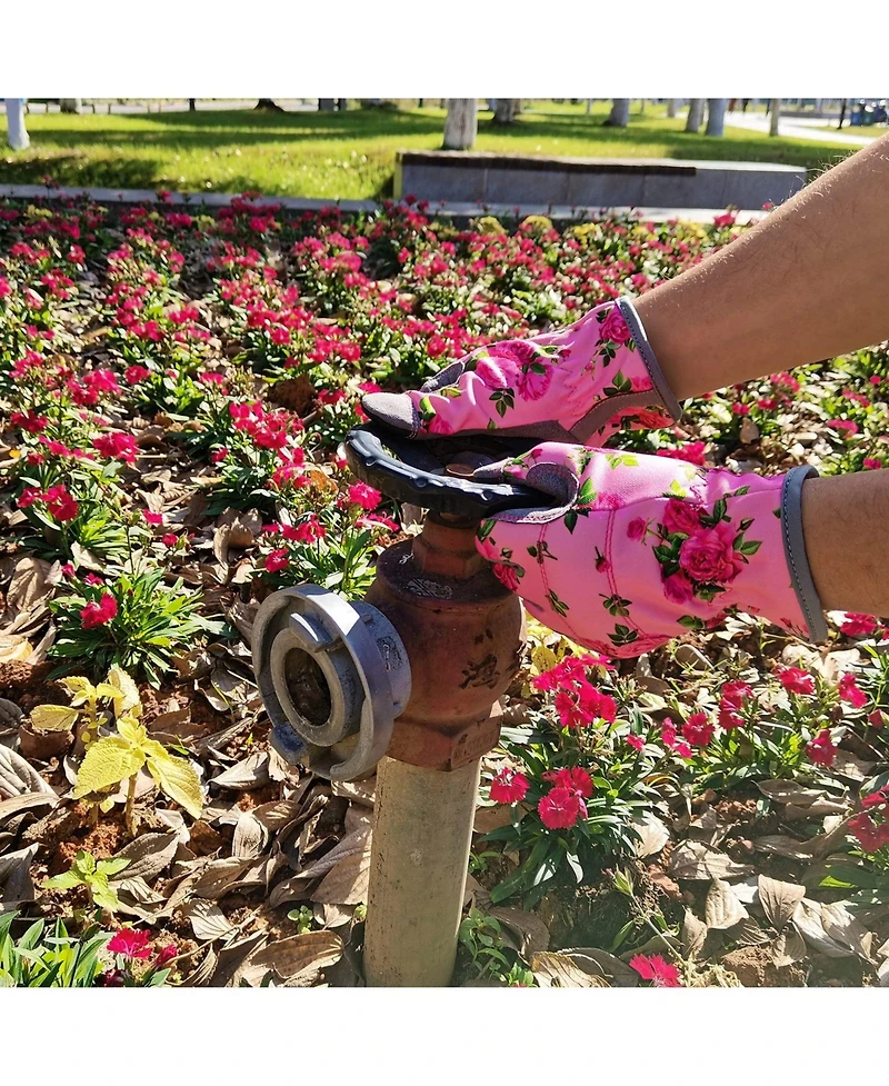 Xdovet Leather Gardening Gloves Women Thorn Proof Work Gloves