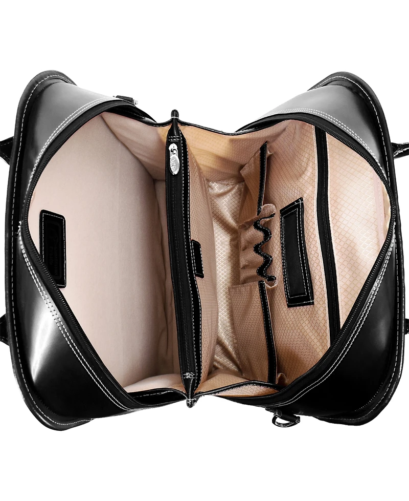 McKlein La Grange Detachable Wheeled Briefcase