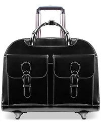 McKlein Davis Wheeled Briefcase