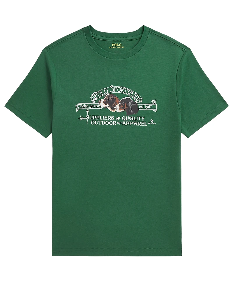 Polo Ralph Lauren Boys' 8-20 Sportsman Jersey T-Shirt