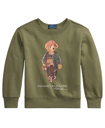 Polo Ralph Lauren Boys' 2T-7 Bear Fleece Sweatshirt