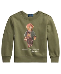 Polo Ralph Lauren Boys' 2T-7 Bear Fleece Sweatshirt