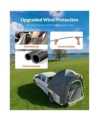Sevorley Pickup Truck Bed Tent for 5.5-6.0 feet Beds, Waterproof 2-3 Person Double-Layer Tent