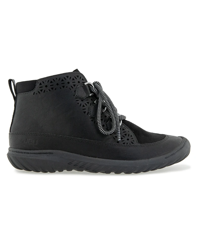 Jbu Women's Roxanne Water-Resistant Casual Lace-Up Boots