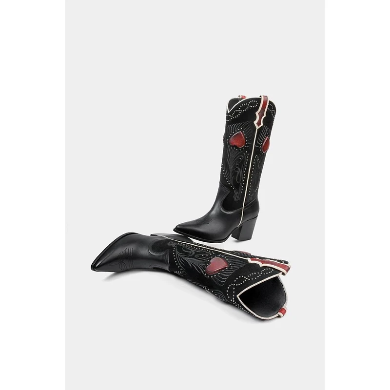 Dante Women's Leather Boots Fiore