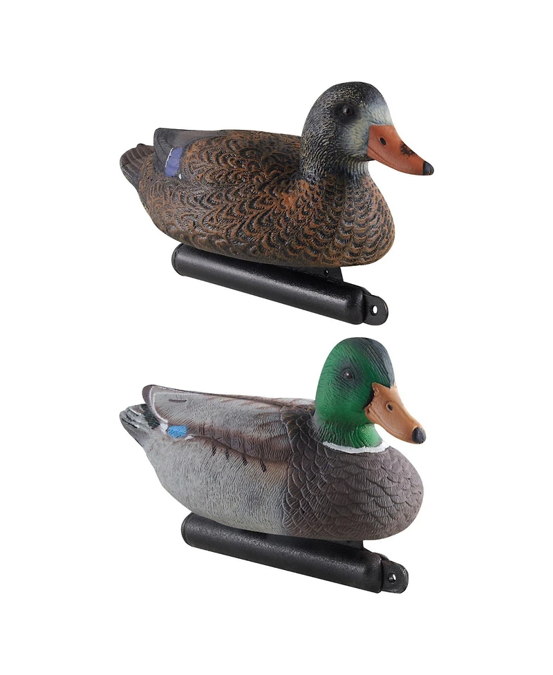 Sevorley Floating Mallard Duck Decoys, Realistic 6-Pack for Hunting, Ponds and Lakes
