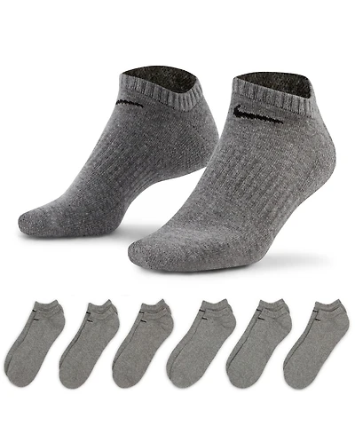 Nike Men's Cotton No-Show Socks 6-Pack