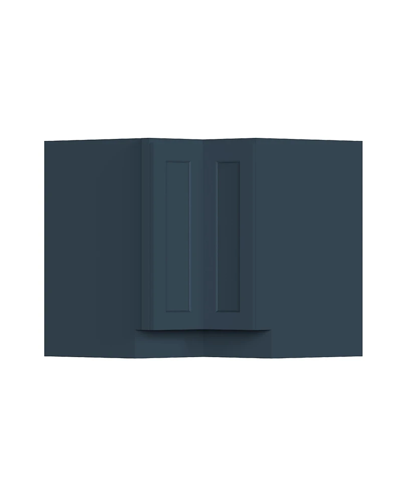 Boyel Living 36 Inch Lazy Susan Base Cabinet, Ready to Assemble Kitchen Cabinet with Solid Wood Frame, Soft-Close Slides and Hinges