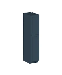 Boyel Living 90 Inch Hight. Pantry Cabinet 2 Doors 4 Shelves, Kitchen with Solid Wood Frame, Soft-Close Hinges