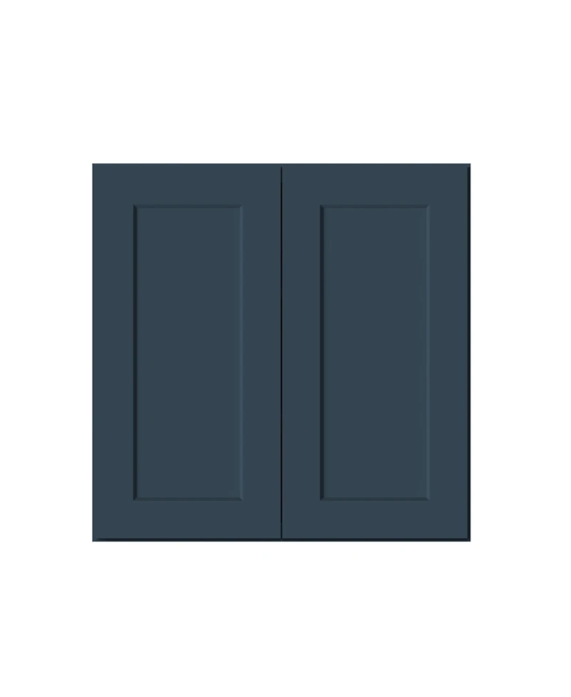 Boyel Living W30" Dove Wall Cabinet with Full Overlay Hdf Door for Custom Kitchen or Bathroom