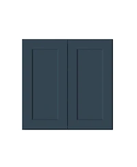 Boyel Living W30" Dove Wall Cabinet with Full Overlay Hdf Door for Custom Kitchen or Bathroom