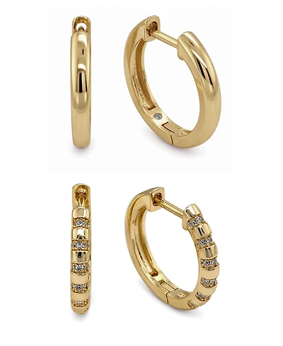 And Now This Duo Hoop Earring Set