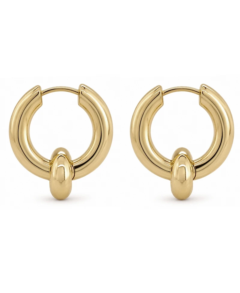 And Now This Ring Hinge Hoop Earrings