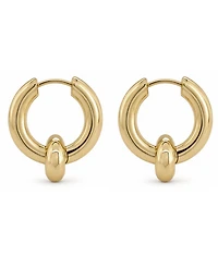 And Now This Ring Hinge Hoop Earrings