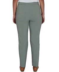 Alfred Dunner Petite Provence Millennium Flat Front Pant