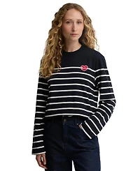 Barbour Women's Harling Striped Graphic Top