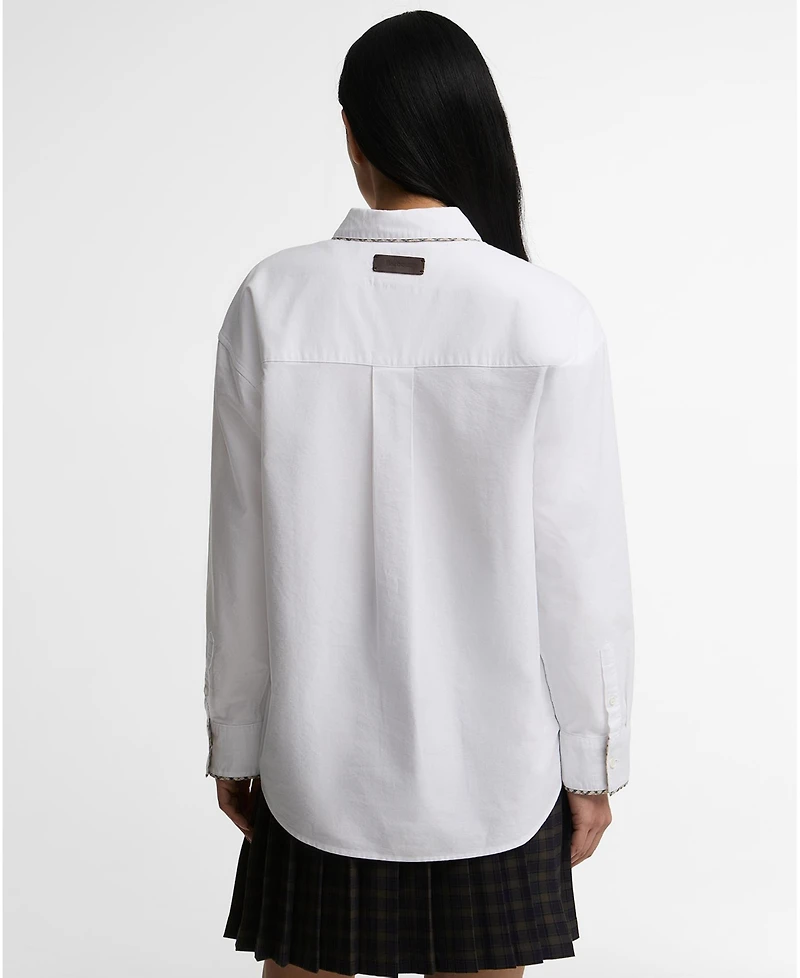 Barbour Women's Alverstone Oxford Long-Sleeve Shirt