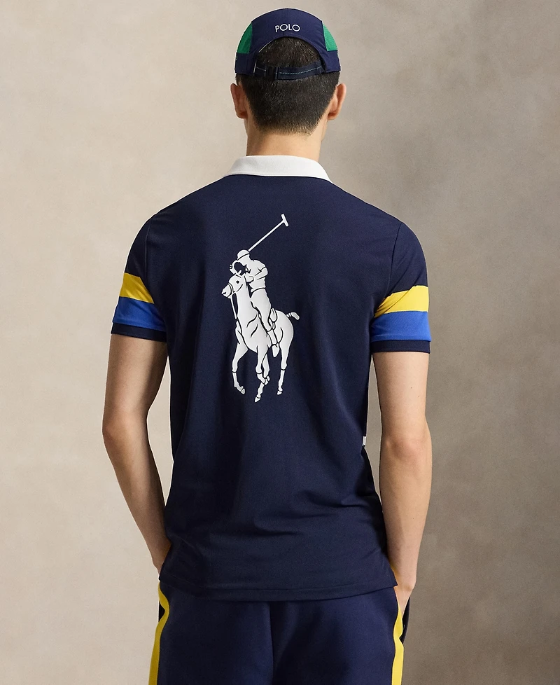 Polo Ralph Lauren Men's Us Open Ball Crew Stripe Shirt