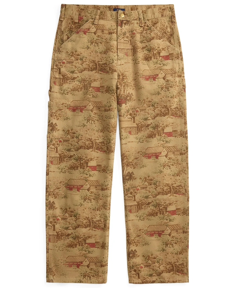 Polo Ralph Lauren Men's Printed Carpenter Regular-Fit Jeans