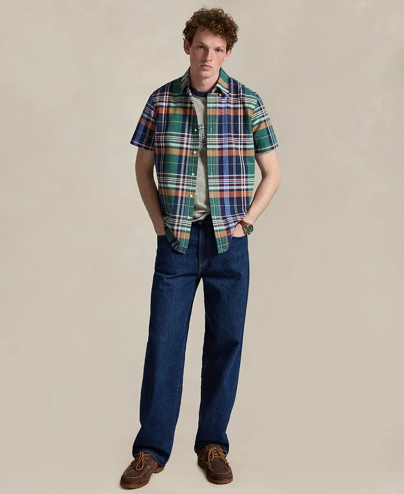 Polo Ralph Lauren Men's Classic-Fit Short-Sleeve Oxford Shirt